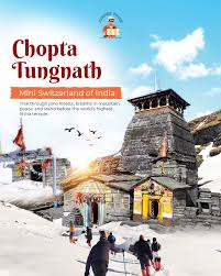 Hidden place "Chopta, a serene hill destination that feels like a hidden village surrounded by lush meadows and Himalayan beauty"