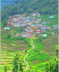 Hidden place Khati Village, a remote hidden village and the last inhabited hamlet before the Pindari Glacier