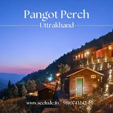 Hidden place Pangot, a peaceful hidden village near Nainital known for its rich birdlife and tranquil forest views"